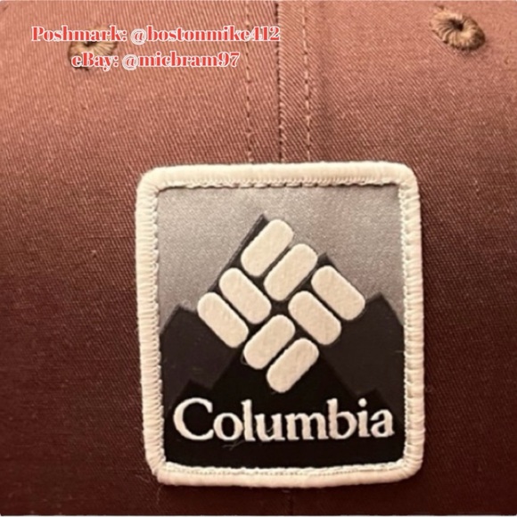 Men’s Columbia Snapback Hat Mens Columbia Trucker Hat Mesh Backing Ball Cap OSFA - Picture 3 of 9